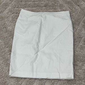 White Pencil Skirt J. Crew